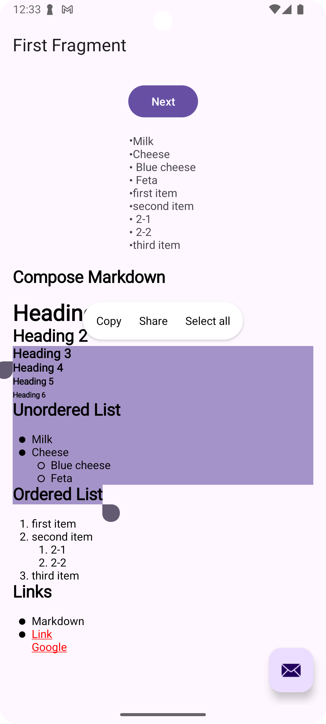 image info